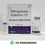 meropenem 1gm injection manufacturers in india