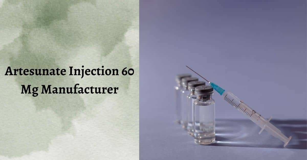 artesunate injection 60 mg manufacturer