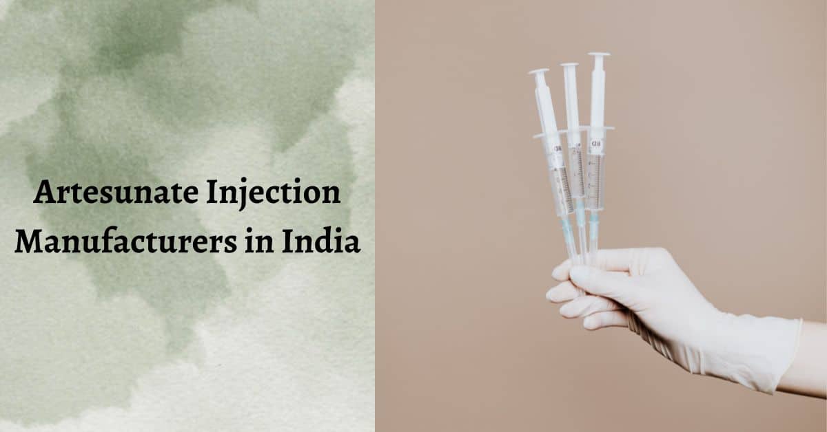 artesunate injection manufacturers in india