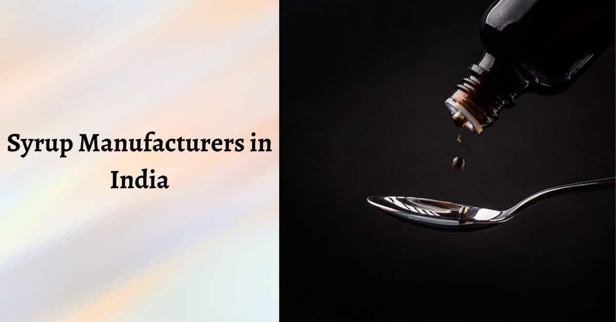 syrup manufacturers in india