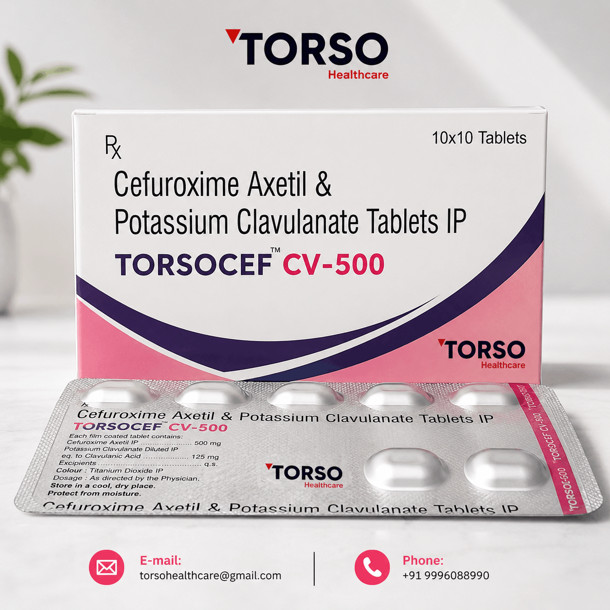 Cefuroxime Axetil & Potassium Clavulanate Tablets