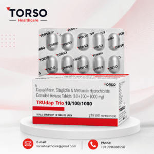 Dapagliflozin, Sitagliptin and Metformin Hydrochloride Tablet (Extended Release)