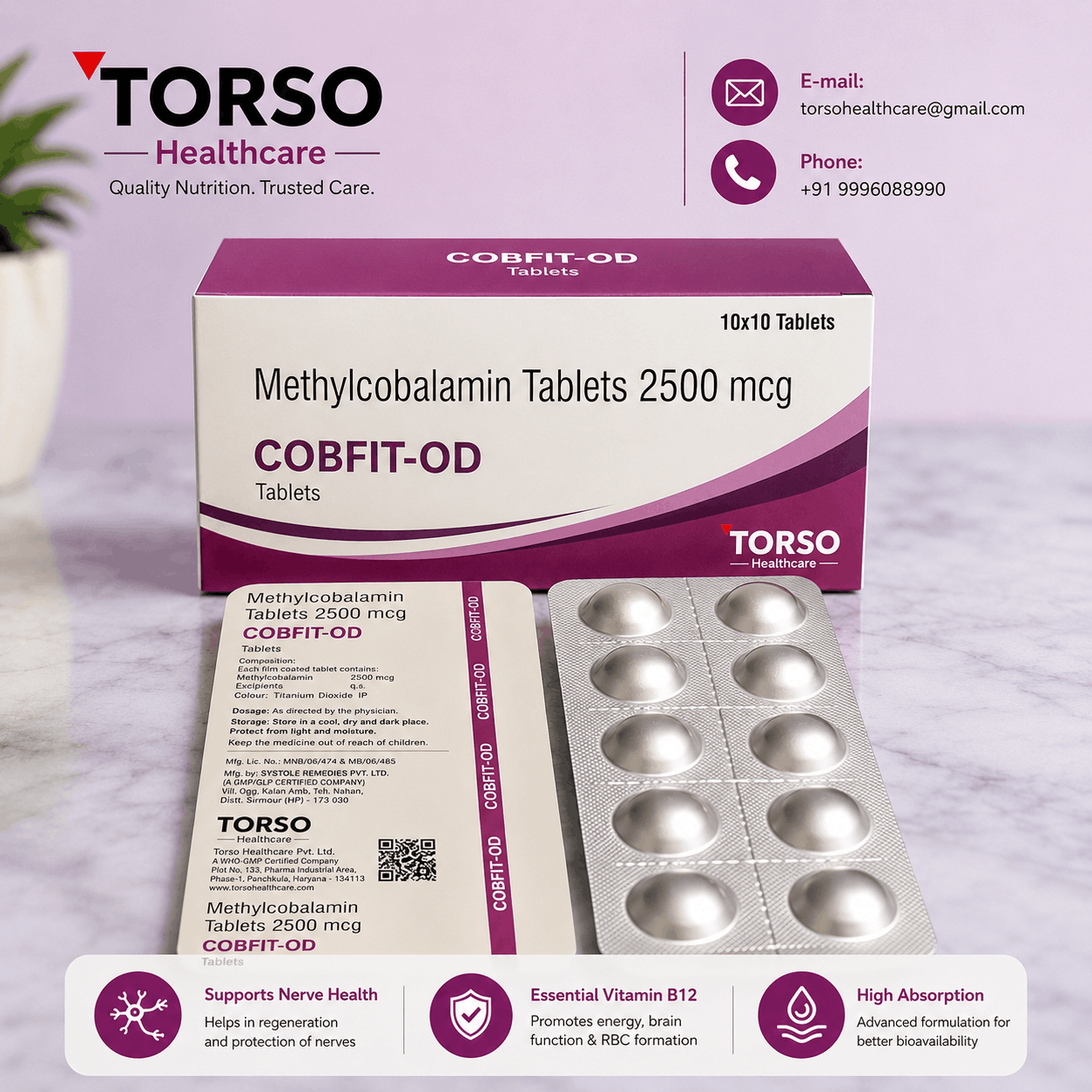 methylcobalamin 2500 mcg tablets