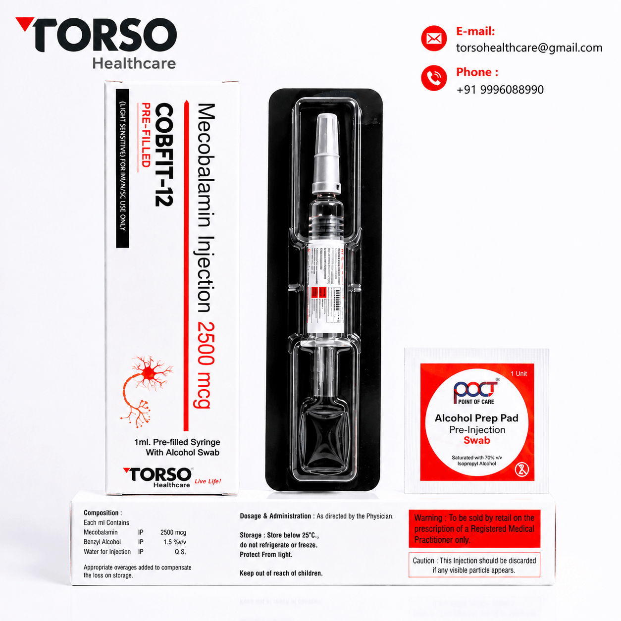 Methylcobalamin Injection 2500 MCG