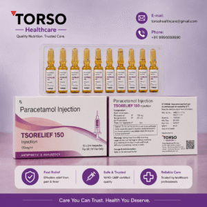 paracetamol injection 2 ml