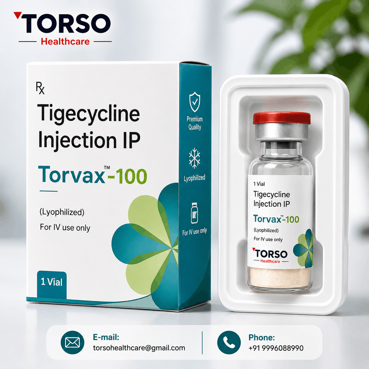 Tigecycline 100 mg Injection