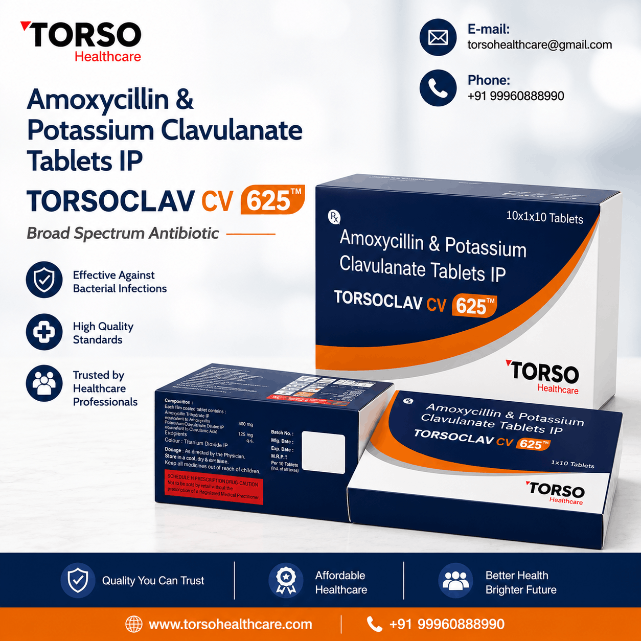 Amoxyclav 625 Tablet (Amoxycilline and Potassium Clavulanate)