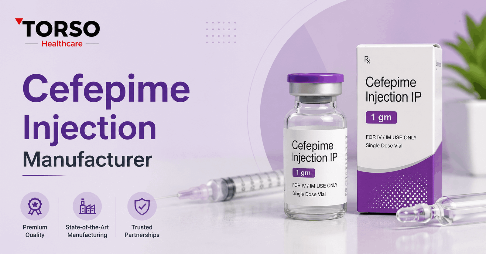 Best Cefepime Injection Manufacturer in India