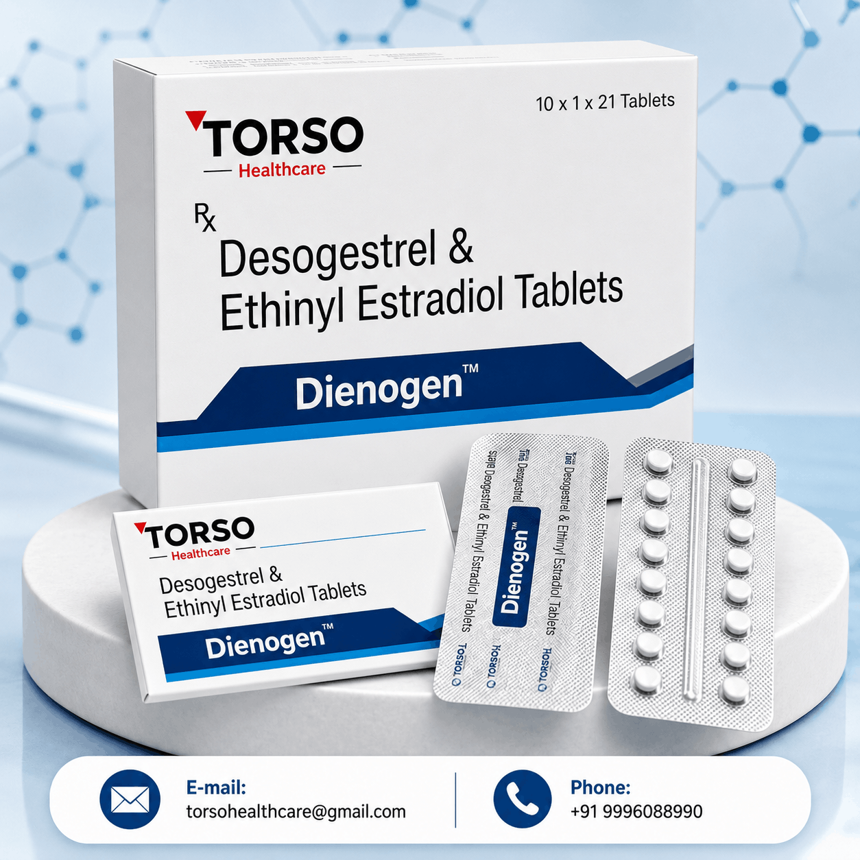 Dienogest and Ethinylestradiol Tablets
