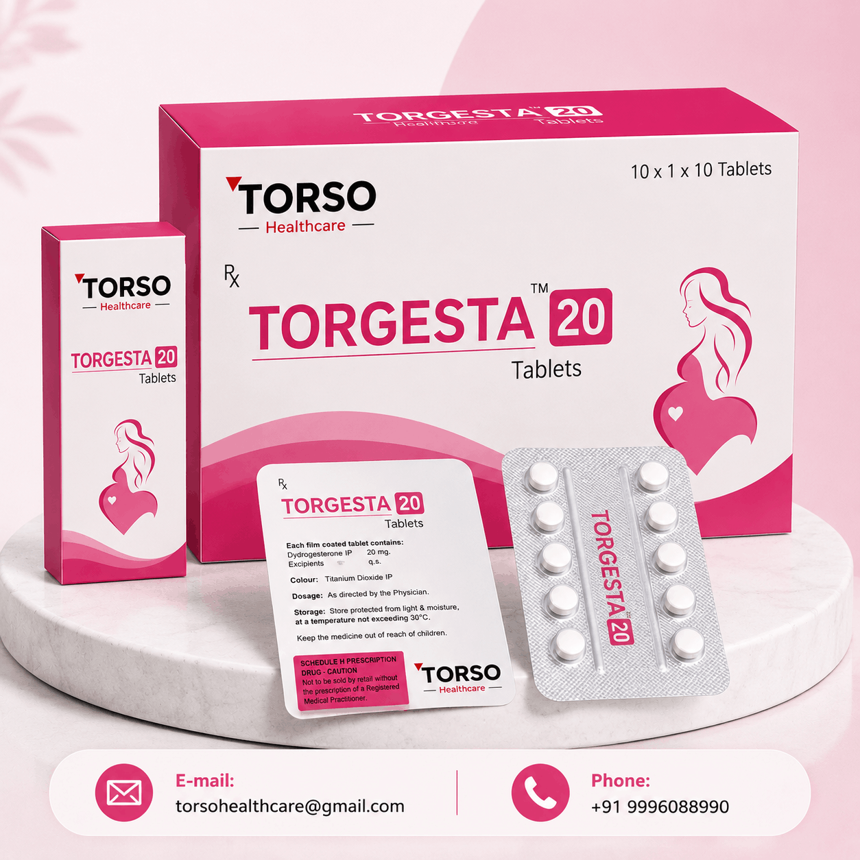 dydrogesterone sustained release tablets 20 mg