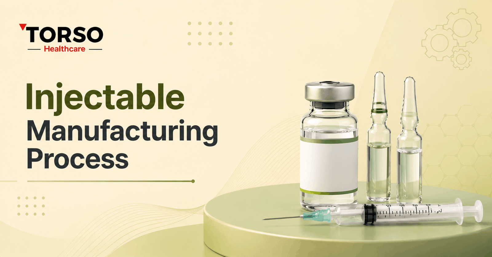 Injectable Manufacturing Process