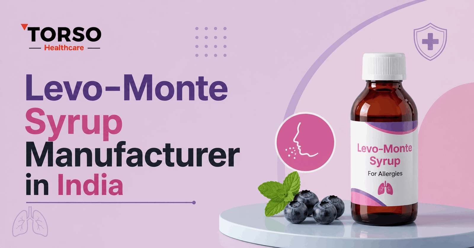 levo monte syrup manufacturer in india