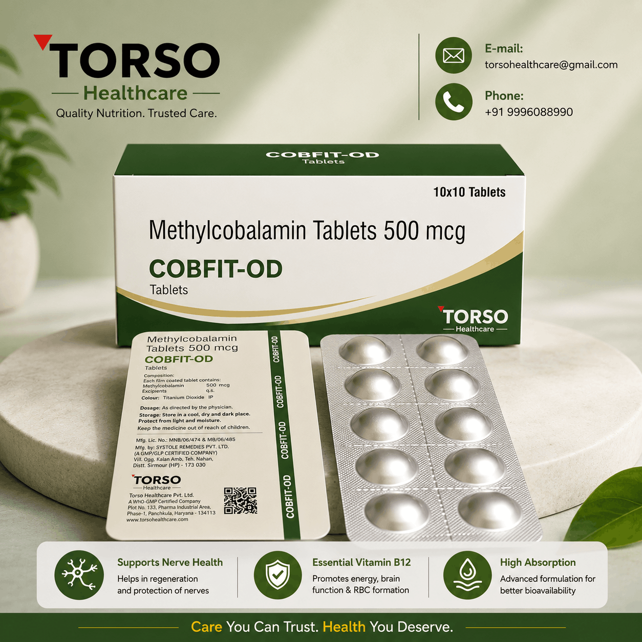 methylcobalamin tablets 500 mcg